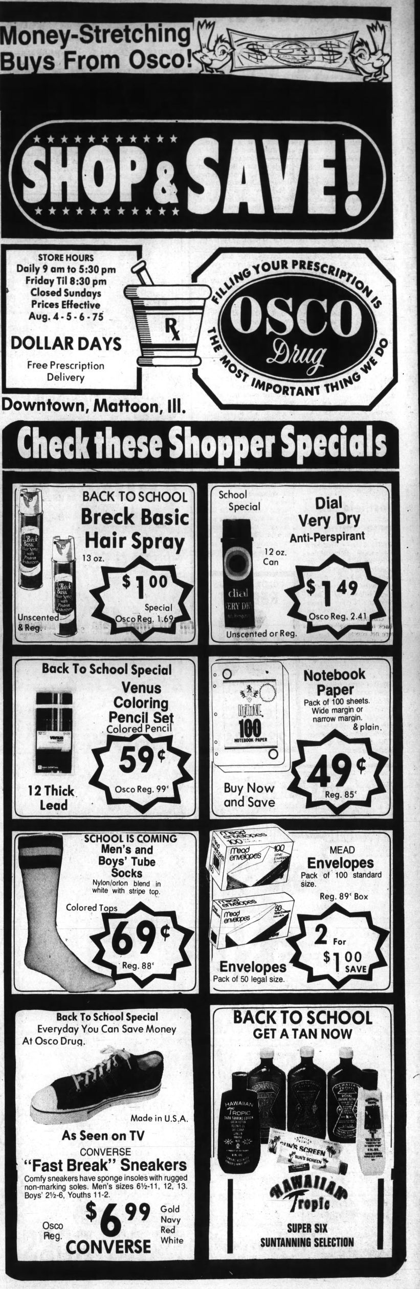 Money-stretching buys from Osco!